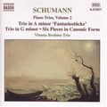Schumann / Vienna Brahms Trio - Piano Trios 2 - Music CD
