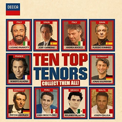 Ten Top Tenors / Various - Ten Top Tenors / Various - Music CD