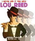 Reed,lou - Never Said It Was Nice: Orpheum Theater Boston Ma - Music CD