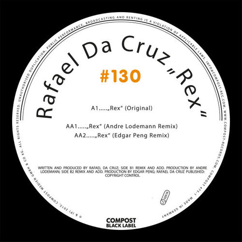 Da Cruz,rafael - Rex - Vinyl Record