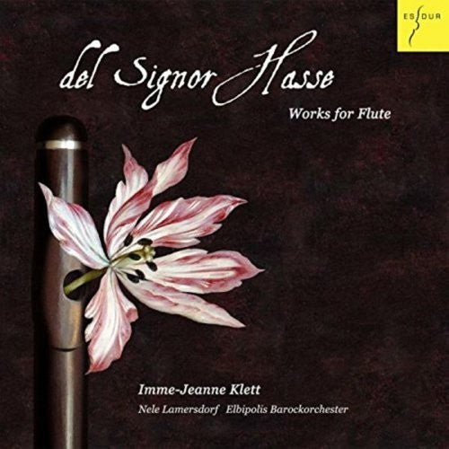 Lamersdorf,nele / Klett,imme-jeanne - Hasse: Works For Flute - Music CD