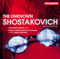 Shostakovich / Tishchenko / Schumann - Unknown Shostakovich - Music CD