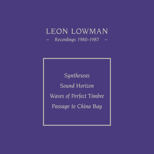 Lowman,leon - Recordings 1980-1987 - Vinyl Record