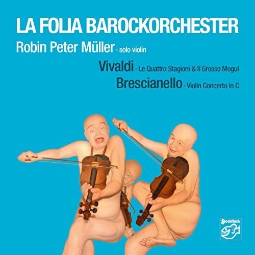 La Folia Barockorchester / Muller,robin Peter - Violin Concertos By Vivaldi & Brescianello - Super Audio CD