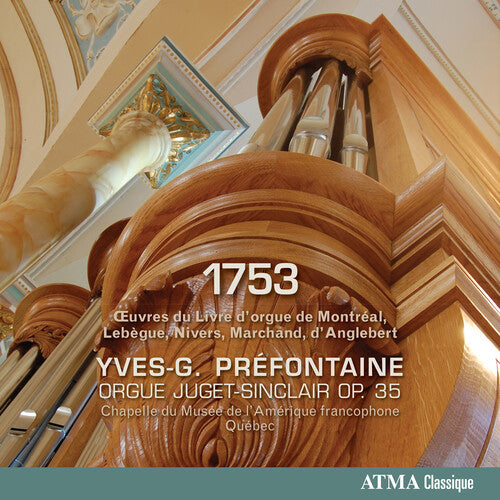 Lebegue,nicolas / Prefontaine, Yves-g. - 1753 - Music CD