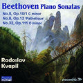 Beethoven / Kvapil,radoslav - Piano Sonatas No. 5 Op.10/1 No.8 Op. 13 - Music CD