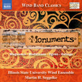Gallego / Haecker / Illinois State University Wind - Monuments - Music For Wind Symphony - Music CD