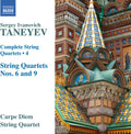 Taneyev / Carpe Diem String Quartet - Complete String Quartets 4 - Music CD