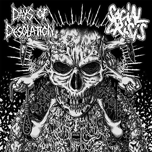 Social Crisis / Days Of Desolation - Split - Vinyl Record