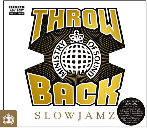 Ministry Of Sound: Throwback Slowjamz / Various - Ministry Of Sound: Throwback Slowjamz / Various - Music CD