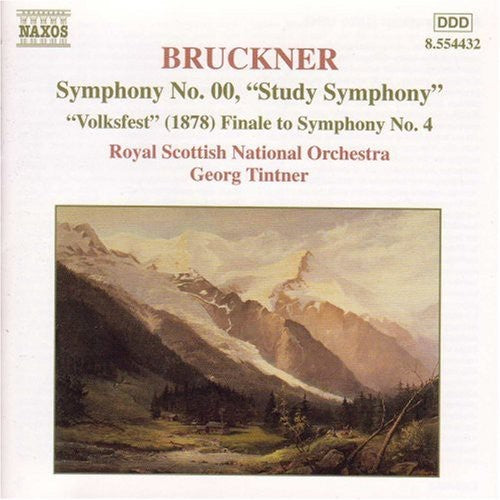 Bruckner / Tintner / Royal Scottish Natl Orchestra - Symphony In F Minor [study Symphony] - Music CD