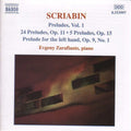 Scriabin / Zarafiants - Preludes Vol 1 - Music CD