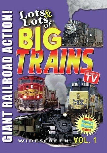 Lots & Lots Of Big Trains Vol. 1 - Lots & Lots Of Big Trains Vol. 1 - DVD