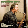 Marsh,warne Quartet - Unissued 1975 Copenhagen Studio Recordings: Ltd - Music CD