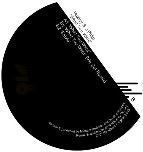 Huxley & J.phlip - What You Want - Vinyl Record