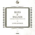 Dickinson,luther - Blues & Ballads (a Folksinger's Songbook) I & Ii - Music CD