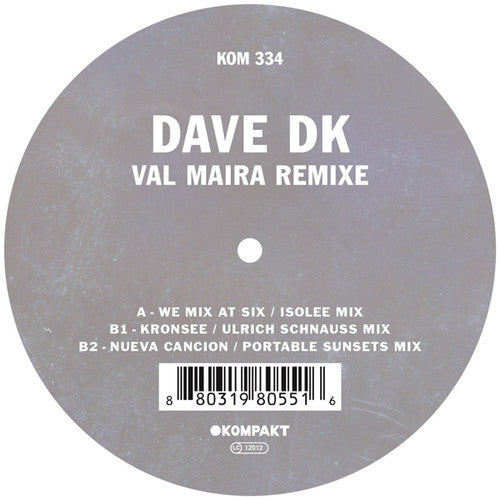 Dave Dk - Val Maira Remixe - Vinyl Record