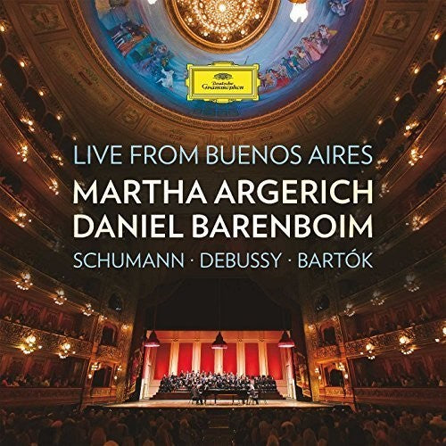 Argerich / Barenboim - Live From Buenos Aires (schumann/debussy/barktok) - Music CD