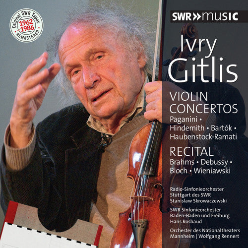 Brahms / Gitlis / Stuttgart Radio Symphony Orch - Iivry Gitlis - Concertos & Recital - Music CD