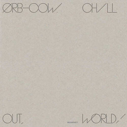 Orb - Cow / Chill Out World - Vinyl Record