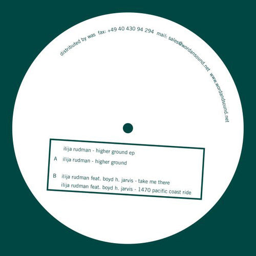 Rudman,ilija - Higher Ground - Vinyl Record