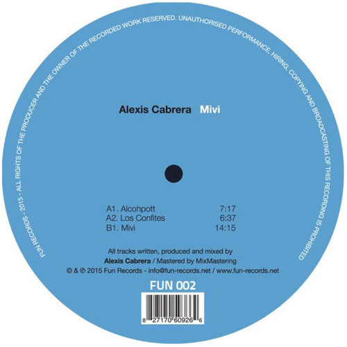 Cabrera,alexis - Mivi - Vinyl Record