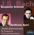 Bach / Schmid - Six Sonatas For Violin & Harpsichord - Music CD