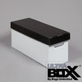 Bu X45225cp 45 Rpm Storage Box Plastic White/black - Bu X45225cp 45 Rpm Storage Box Plastic White/black - Vinyl Accessories