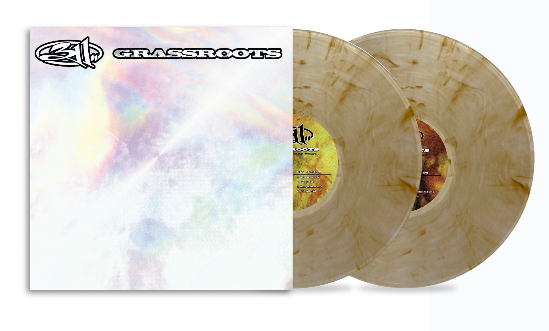 Grassroots [Explicit Content] (Clear Vinyl W/ Brown Swirls, Bonus Tracks, 140 Gram Vinyl) (2 Lp's) | Mint (M) Mint (M)