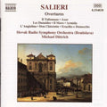 Salieri / Slovak Radio Sym Orch / Dittrich - Overtures - Music CD