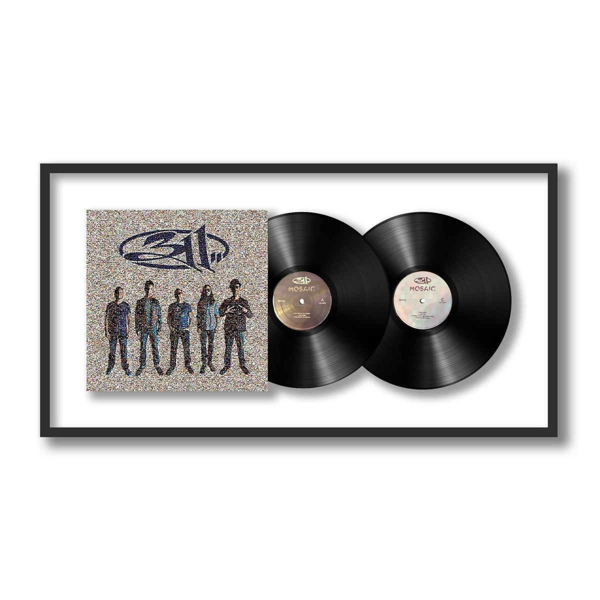 311 - Mosaic - Framed Vinyl Record