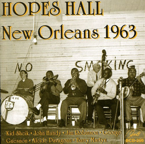 Hopes Hall New Orleans 1963 / Various - Hopes Hall New Orleans 1963 / Various - Music CD