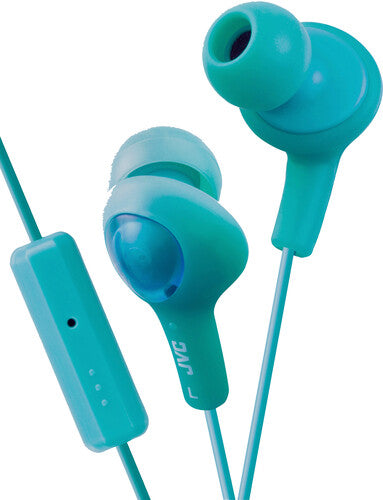 Jvc Hafr6gkx Gumy Plus Earbuds Mic Remote Green - Jvc Hafr6gkx Gumy Plus Earbuds Mic Remote Green - Headphones