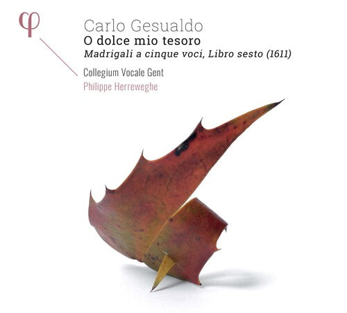 Gesualdo / Collegium Vocale Gent / Herreweghe - Carlo Gesualdo: O Dolce Mio Tesoro - Music CD