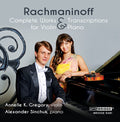 Rachmaninoff / Sinchuk - Complete Music & Transcriptions For Violin & Piano - Music CD
