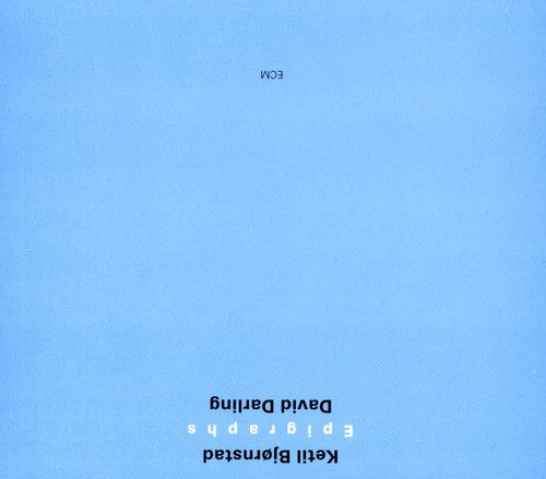Bjornstad,ketil / Darling,david - Epigraphs - Music CD