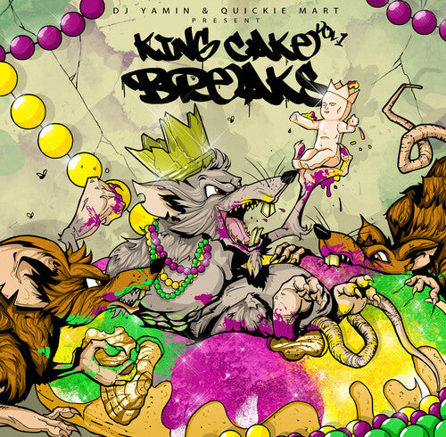 Dj Yamin / Quickie Mart - King Cake Breaks 1 - Vinyl Record