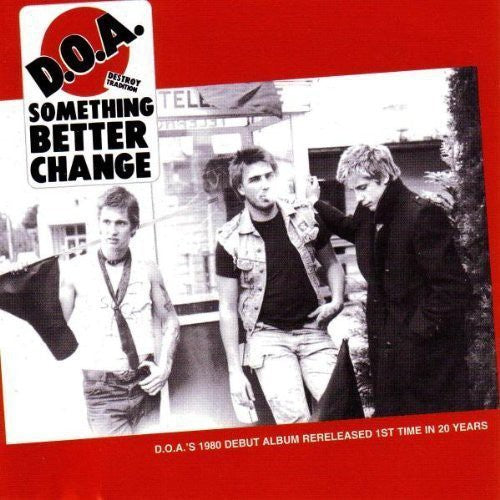 Doa - Something Better Change - Music CD
