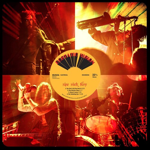 Ecstatic Vision - Raw Rock Fury - Music CD