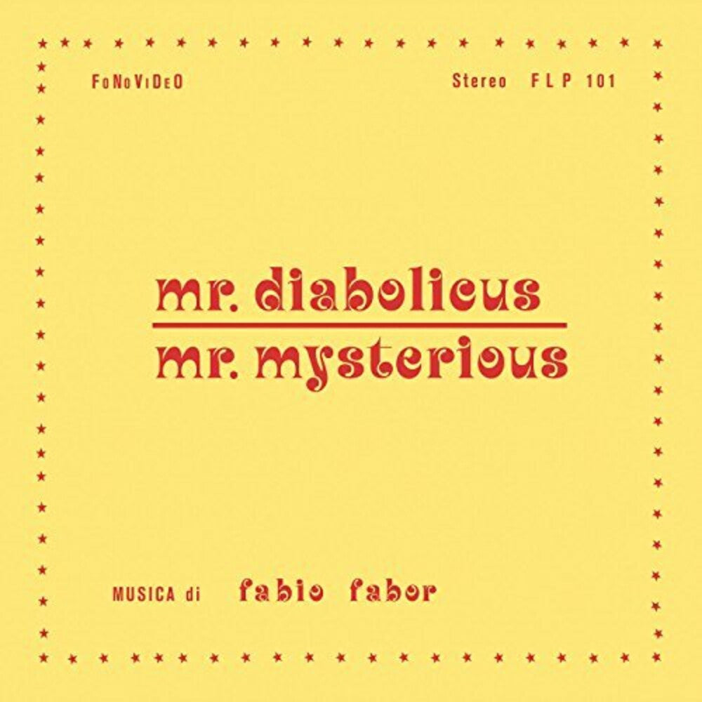 Mr. Diabolicus: Mr. Mysterious [LP] Vinyl Record