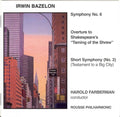 Bazelon / Rousse Philharmonic / Farberman - Orchestral Music Of Irwin Bazelon - Music CD