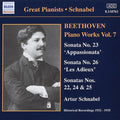 Schnabel / Beethoven - Great Pianists: Artur Schnabel 7 - Music CD