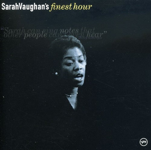 Vaughan,sarah - Sarah Vaughan's Finest Hour - Music CD