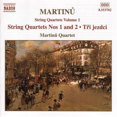 Martinu - String Quartets 1 - Music CD