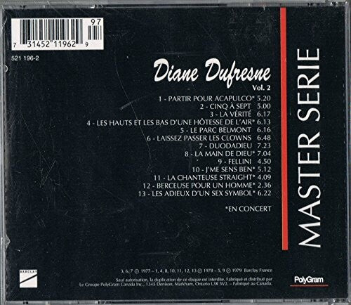Dufresne,diane - Master Serie 2 - Music CD