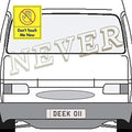 Never - Don't Touch Now - Vinyl Record