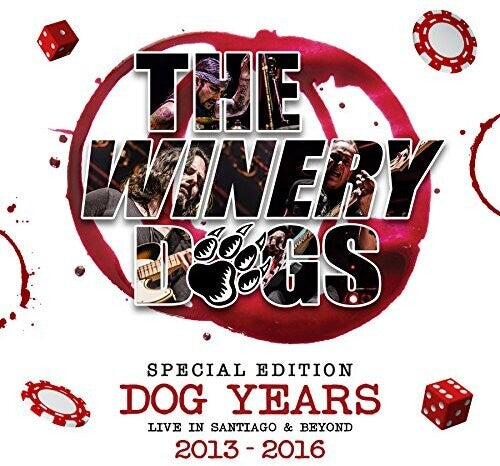 Winery Dogs - Dog Years Live In Santiago & Beyond 2013-2016 - Blu-ray