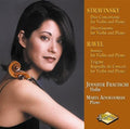 Stravinsky / Ravel / Aznavoorian / Frautschi - Music For Violin & Piano - Music CD