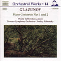 Glazunov / Yablonskaya / Moscow Sym / Yablonsky - Piano Concertos 1 & 2 - Music CD