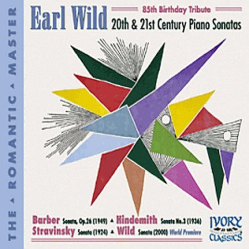 Wild / Barber / Hindemith / Stravinsky - 20th & 21st Century Piano Sonatas - Music CD